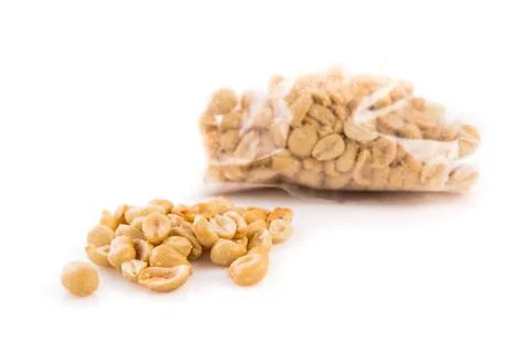 Jumbo salted peanuts Foto stock