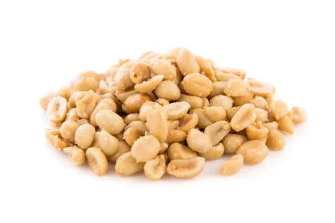 Jumbo salted peanuts Stock Photos