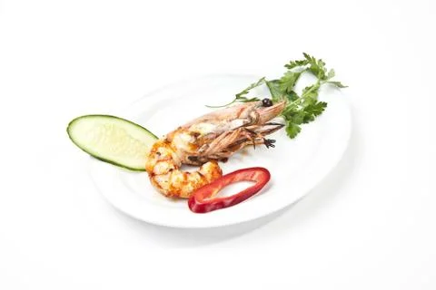 Jumbo shrimp Stock Photos