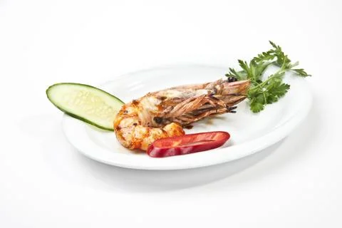 Jumbo shrimp Stock Photos