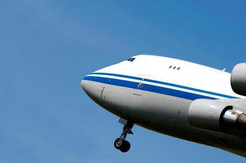 Jumbo takeoff Stock Photos