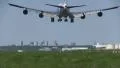 Jumbojet landing HD Footage