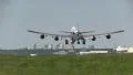 Jumbojet landing at Schiphol HD Footage