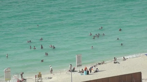 Jumeirah Beach Stock Footage 12478674