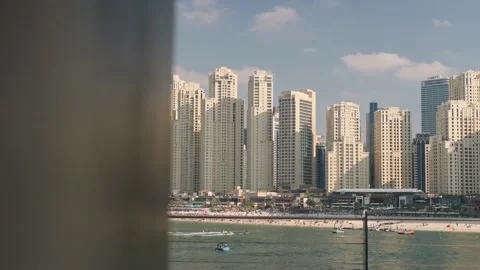Jumeirah beach frontline Stock Footage 233783855