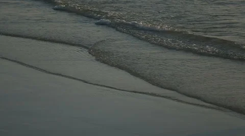 Jumeirah Beach waves Stock Footage 45807846