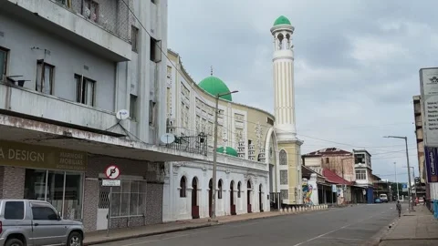 Jumma Mosque, Maputo Province, Maputo, Mozambique Video stock 336716739