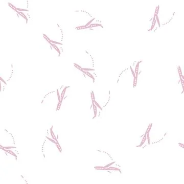 Jump from airplane glyph seamless pattern Illustration