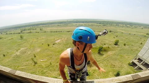 Jump backwards to the coup Stock Footage 68069773