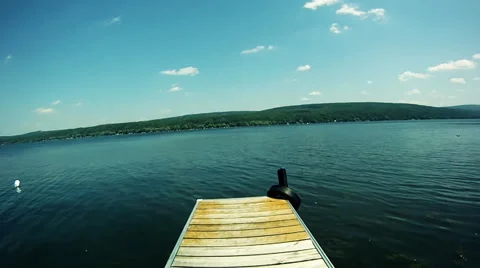 Jump Off Dock Stock Footage 57720044