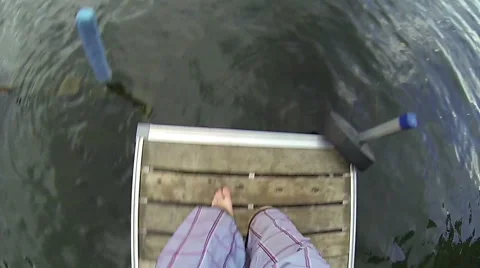 Jump Off Dock Super Slow Stock Footage 57751359