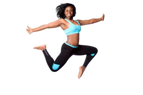 Jump for freedom Stock Photos