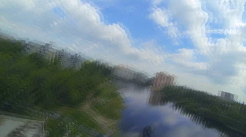 Jump headfirst down Stock Footage 37727447