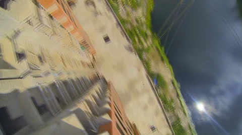 Jump headfirst Stock Footage 37727584