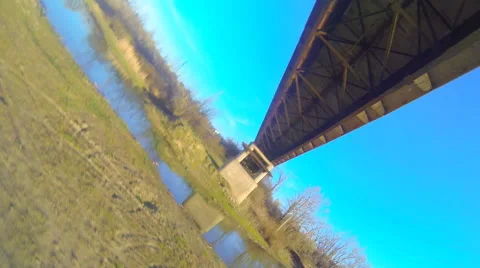 Jump headfirst into a front camera Stock Footage 52431230