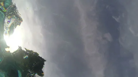 Jump jumping in pool cannon ball Stock Footage 41131172