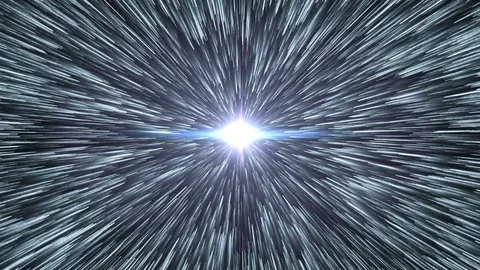 Jump to Lightspeed1 Stockbeeldmateriaal 81946395