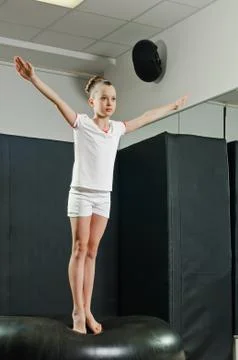 Before jump Foto stock