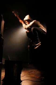 Jump Rock 写真素材