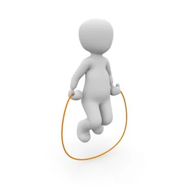 Jump rope Stock Illustration