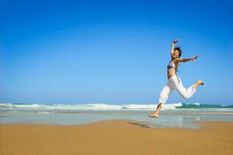 Jump to the sky Stock Photos