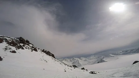 Jump on a snowboard Stock Footage 87184372