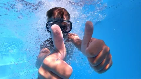 Jump into the water. Stock Footage 91831870