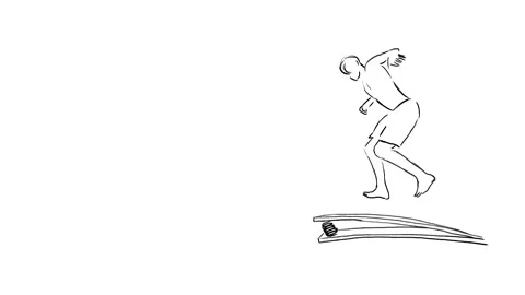 Jump into the water Stock Footage 150978675