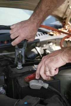 Jumper Cables Stock Photos