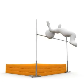 Jumping 1 Stock Illustration