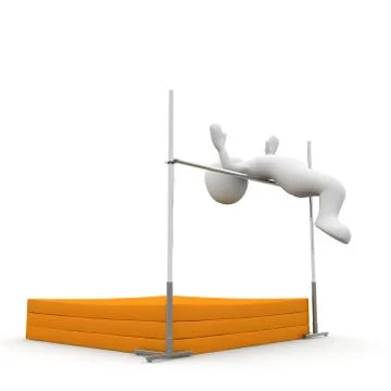 Jumping 2 Stock Illustration