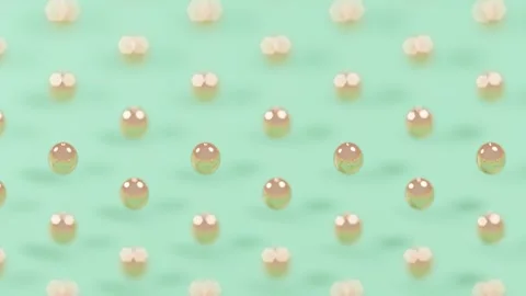 Jumping ball drops in slow motion Stockbeeldmateriaal 145263061