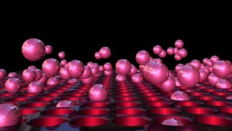 Jumping Balls Stock Footage 107844867