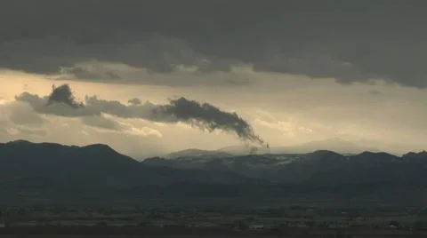 Jumping Clouds Stock Footage 54742173