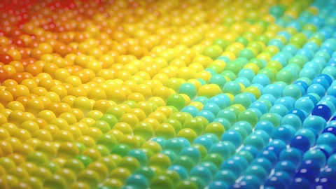 Jumping colorfull balls. Stock Footage 123017048