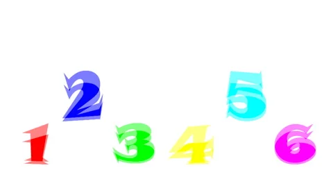 Jumping digits 스톡 동영상 1215167