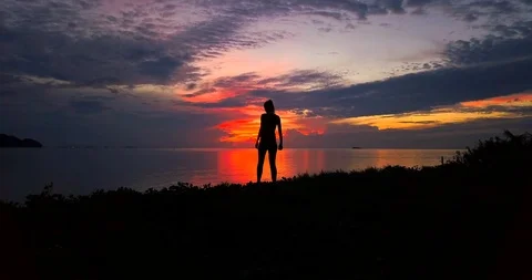 Jumping exercises Stock Footage 89074235