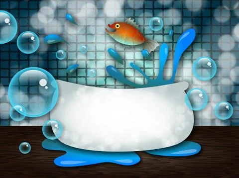 Jumping Fish Stock-Illustration