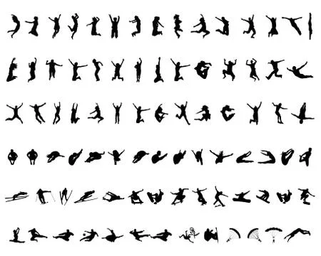 Jumping Illustration