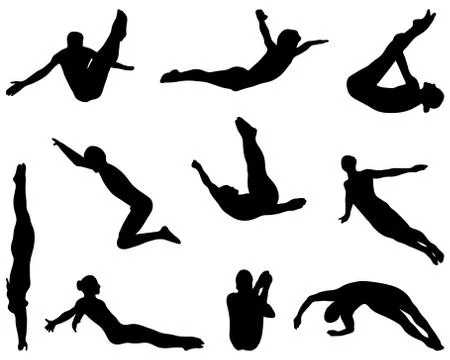 Jumping Stock Illustration