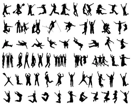 Jumping Stock Illustration