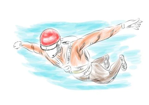 Jumping Stock Illustration