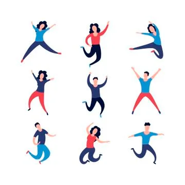 Jumping Stock Illustration