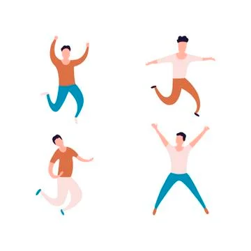 Jumping Stock Illustration