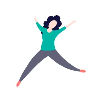 Jumping Stock Illustration