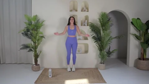 Jumping jacks Stock Footage 314187156