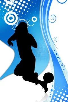 Jumping man Stock Illustration