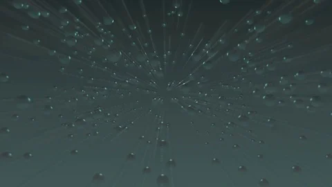 Jumping marbles 3d animation Video stock 75665107