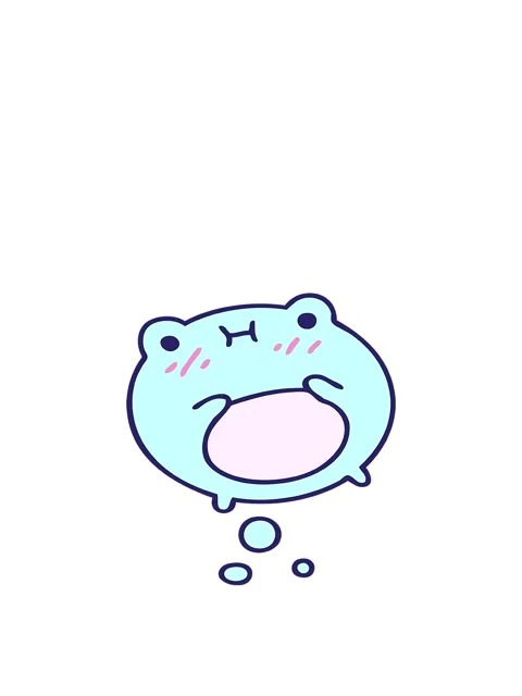 Jumping motion animation of cartoon of a cute frog Stock Footage 324100372