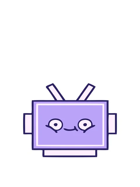 Jumping motion animation of cartoon of a robot head Stock Footage 324453631